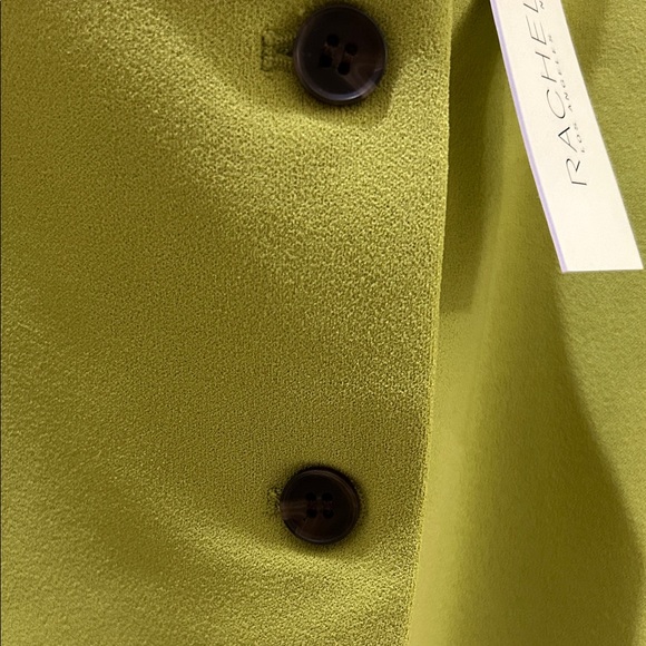 Rachel Zoe Chartreuse lime green vest - medium - Picture 4 of 7